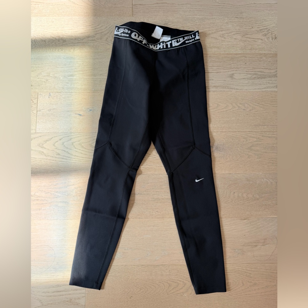 Off-White Black Womens Leggings